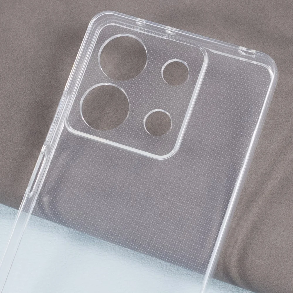 Xiaomi Redmi Note 13 5G Hoesje Dun TPU Back Cover Transparant afbeelding 4