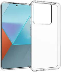 Xiaomi Redmi Note 13 Pro 5G/Poco X6 Hoesje TPU Back Cover Transparant afbeelding