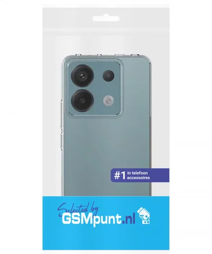 Xiaomi Redmi Note 13 Pro 5G/Poco X6 Hoesje TPU Back Cover Transparant afbeelding 6