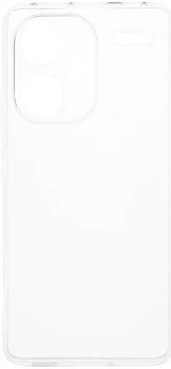 Xiaomi Redmi Note 13 Pro Plus Hoesje Dun TPU Back Cover Transparant afbeelding 2