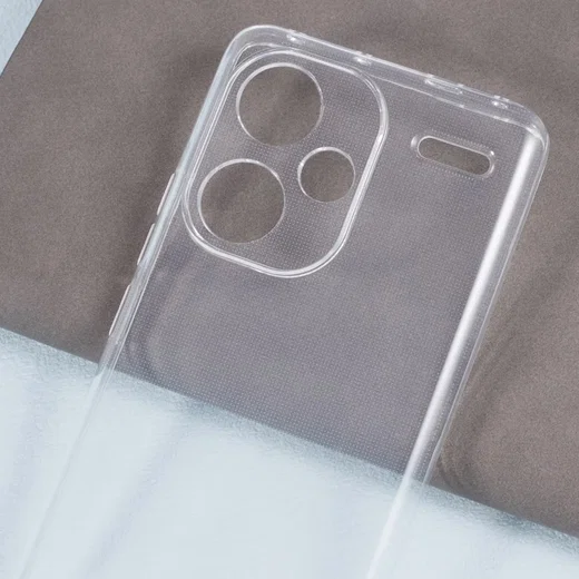 Xiaomi Redmi Note 13 Pro Plus Hoesje Dun TPU Back Cover Transparant afbeelding 5
