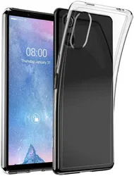 Sony Xperia 5 V Hoesje Dun TPU Back Cover Transparant afbeelding