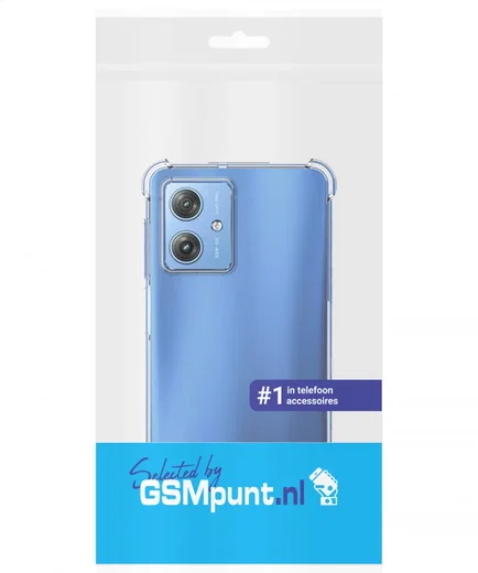 Motorola Moto G84 Hoesje Schokbestendig Dun TPU Back Cover Transparant afbeelding 11