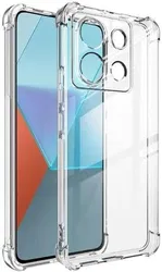 Xiaomi Redmi Note 13 Pro 5G/Poco X6 Hoesje Schokbestendig Transparant afbeelding