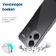 Xiaomi Redmi Note 13 Pro Plus Hoesje Schokbestendig TPU Transparant afbeelding 4