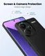 Xiaomi Redmi Note 13 Pro Plus Hoesje Matte Back Cover Dun TPU Zwart afbeelding 3