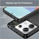 Xiaomi Redmi Note 13 Pro 5G/Poco X6 Hoesje Geborsteld Backcover Zwart afbeelding 8