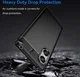 Sony Xperia 5 V Hoesje Geborsteld TPU Flexibele Back Cover Zwart afbeelding 4