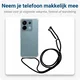 Xiaomi Redmi Note 13 Pro 5G / Poco X6 Hoesje met Koord TPU Transparant afbeelding 3