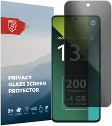 Rosso Xiaomi Redmi Note 13 Pro / Poco M6 Pro 4G Privacy Screen Protector afbeelding