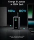 Anker 735 Prime (200W) Powerbank voor MacBook/Laptop 20.000 mAh Zwart afbeelding 4