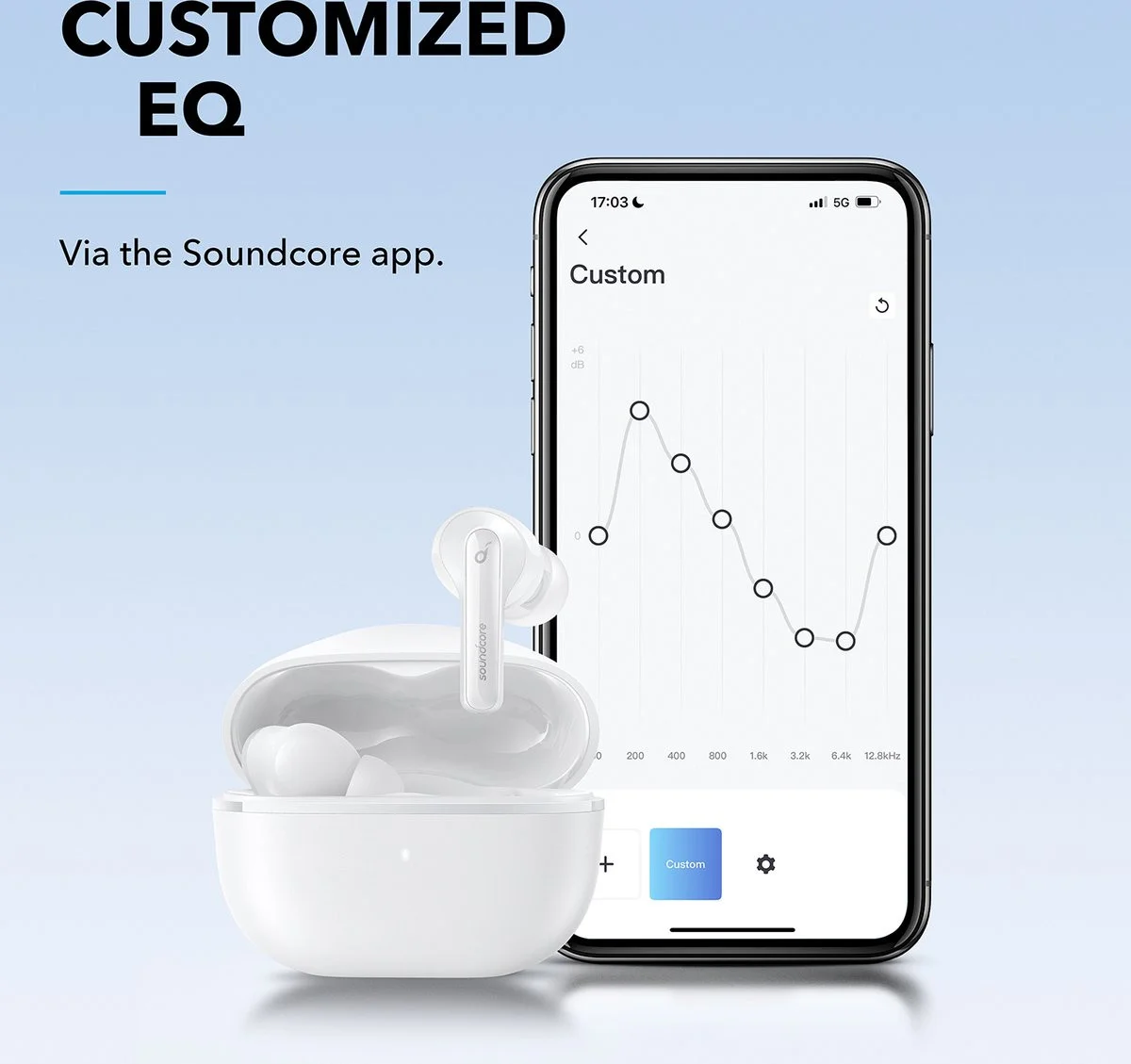 Anker SoundCore Life Note 3i Waterbestendige Hybrid ANC Oortjes Wit afbeelding 4