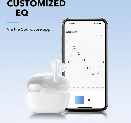 Anker SoundCore Life Note 3i Waterbestendige Hybrid ANC Oortjes Wit afbeelding 4