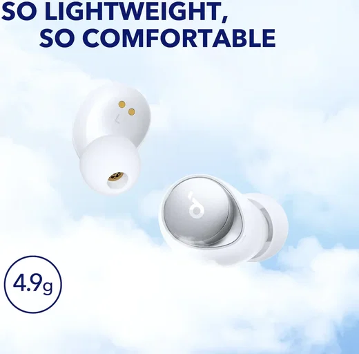 Anker SoundCore Space A40 Draadloze Oordopjes Ruisonderdrukking Wit afbeelding 4