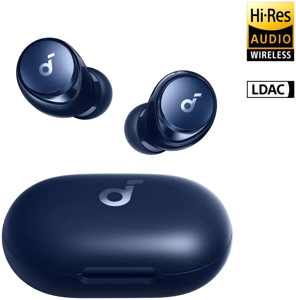 Anker SoundCore Space A40 Draadloze Oordopjes Ruisonderdrukking Blauw afbeelding 8