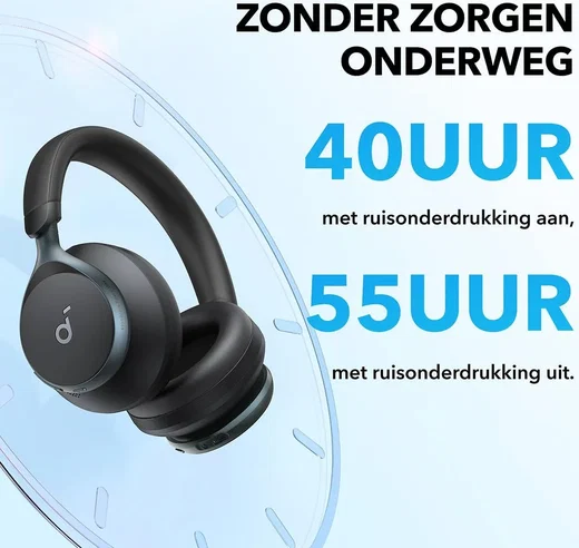 Anker SoundCore Space One Draadloze Koptelefoon Noise Cancelling