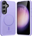 Samsung Galaxy S24 Hoesje met MagSafe Back Cover Matte Violet