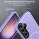 Samsung Galaxy S24 Hoesje met MagSafe Back Cover Matte Violet afbeelding 5