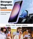 Samsung Galaxy S24 Hoesje met MagSafe Back Cover Matte Violet afbeelding 4