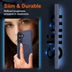 Samsung Galaxy S24 Hoesje met MagSafe Back Cover Matte Blauw afbeelding 11