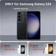 Samsung Galaxy S24 Hoesje met MagSafe Back Cover Matte Blauw afbeelding 2