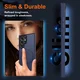Samsung Galaxy S24 Ultra Hoesje met MagSafe Matte Donker Blauw afbeelding 4