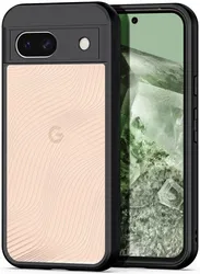 Dux Ducis Aimo Google Pixel 8a Hoesje Back Cover Transparant Zwart afbeelding