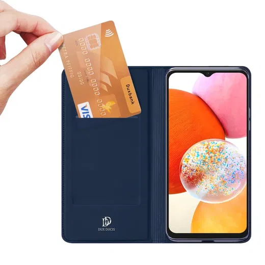 Dux Ducis Skin Pro Samsung Galaxy A15 Hoesje Portemonnee Blauw afbeelding 2