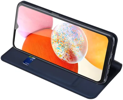 Dux Ducis Skin Pro Samsung Galaxy A15 Hoesje Portemonnee Blauw afbeelding 5