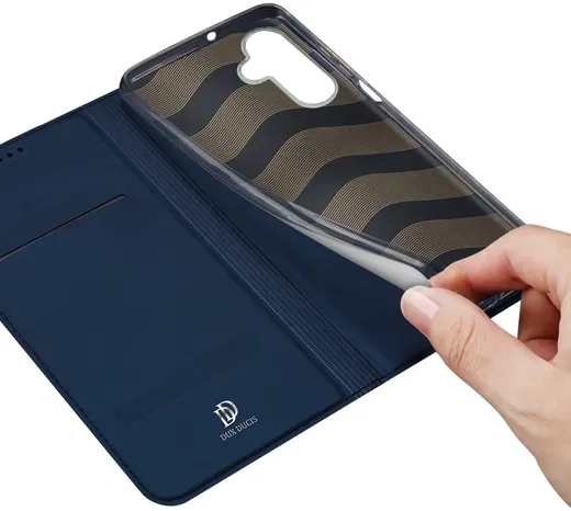 Dux Ducis Skin Pro Samsung Galaxy A15 Hoesje Portemonnee Blauw afbeelding 7