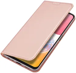 Dux Ducis Skin Pro Samsung Galaxy A15 Hoesje Portemonnee Roze afbeelding