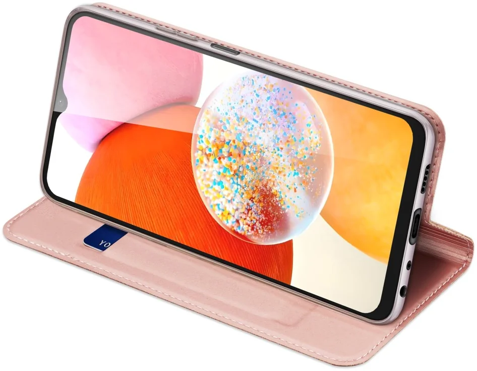 Dux Ducis Skin Pro Samsung Galaxy A15 Hoesje Portemonnee Roze afbeelding 5