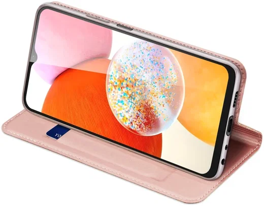 Dux Ducis Skin Pro Samsung Galaxy A15 Hoesje Portemonnee Roze afbeelding 5