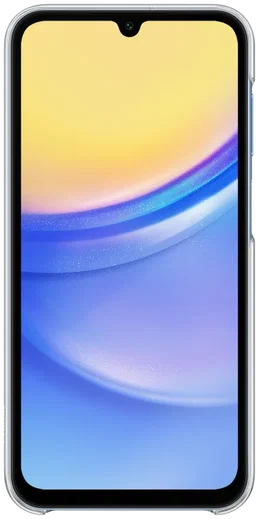 Origineel Samsung Galaxy A15 Hoesje Clear Case Hard Cover Transparant afbeelding 3