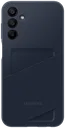 Origineel Samsung Galaxy A15 Hoesje Card Slot Cover Blauw Zwart