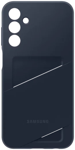 Origineel Samsung Galaxy A15 Hoesje Card Slot Cover Blauw Zwart afbeelding 4