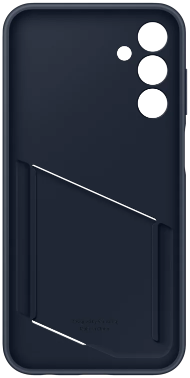 Origineel Samsung Galaxy A15 Hoesje Card Slot Cover Blauw Zwart afbeelding 5