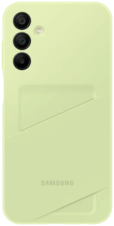 Origineel Samsung Galaxy A15 Hoesje Card Slot Cover Groen afbeelding 1