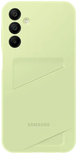 Origineel Samsung Galaxy A15 Hoesje Card Slot Cover Groen afbeelding 1