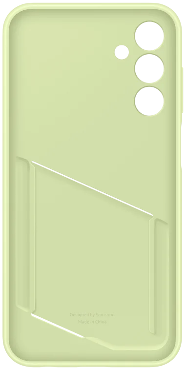 Origineel Samsung Galaxy A15 Hoesje Card Slot Cover Groen afbeelding 5