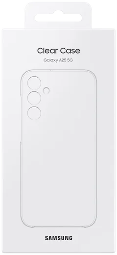 Origineel Samsung Galaxy A25 Hoesje Clear Case Hard Cover Transparant afbeelding 6