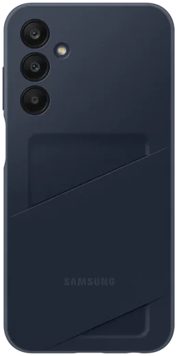 Origineel Samsung Galaxy A25 Hoesje Card Slot Cover Blauw / Zwart afbeelding 1