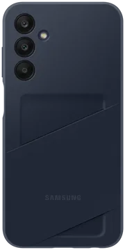 Origineel Samsung Galaxy A25 Hoesje Card Slot Cover Blauw / Zwart