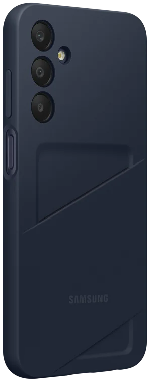 Origineel Samsung Galaxy A25 Hoesje Card Slot Cover Blauw / Zwart afbeelding 2