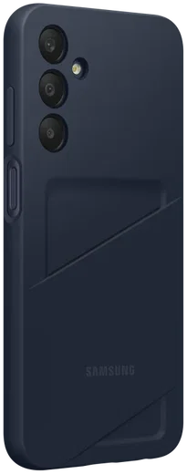Origineel Samsung Galaxy A25 Hoesje Card Slot Cover Blauw / Zwart afbeelding 2