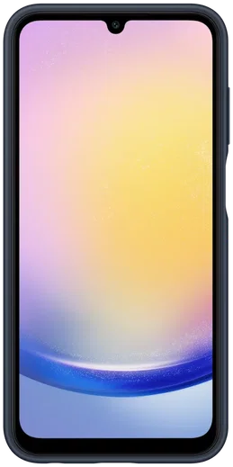 Origineel Samsung Galaxy A25 Hoesje Card Slot Cover Blauw / Zwart afbeelding 3