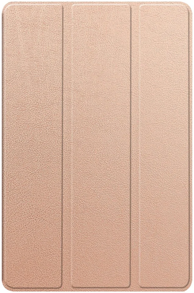 Lenovo Tab P12 Hoes Tri-Fold Book Case met Standaard Roze Goud afbeelding 11