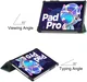 Lenovo Tab P12 Hoes Tri-Fold Book Case met Standaard Sterren Nacht afbeelding 6