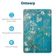 Lenovo Tab P12 Hoes Tri-Fold Book Case met Standaard Blossom afbeelding 3