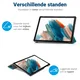 Lenovo Tab P12 Hoes Tri-Fold Book Case met Standaard Blossom afbeelding 6